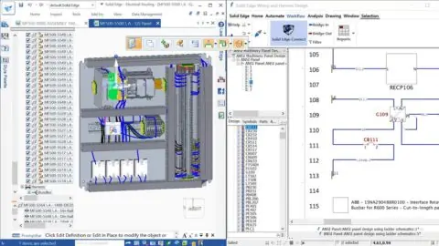 Solid Edge Electrical Routing